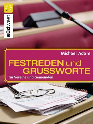 cover image of Festreden und Grußworte